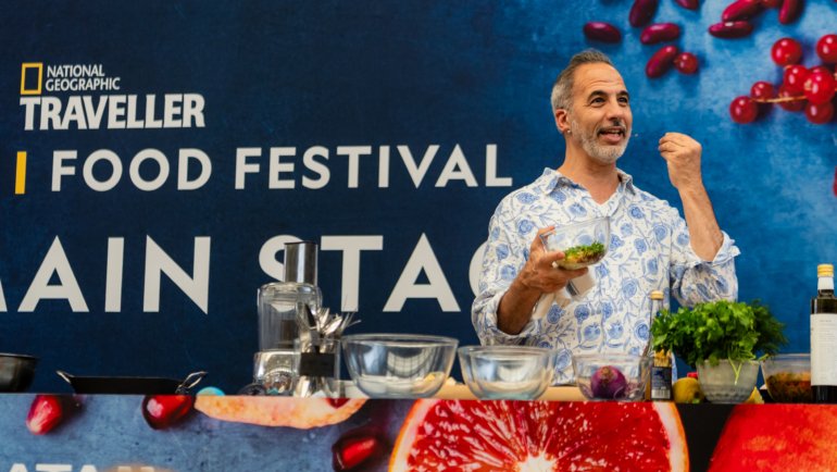 Yotam Ottolenghi at the National Geograhic Traveller (UK) Food Festival 2025