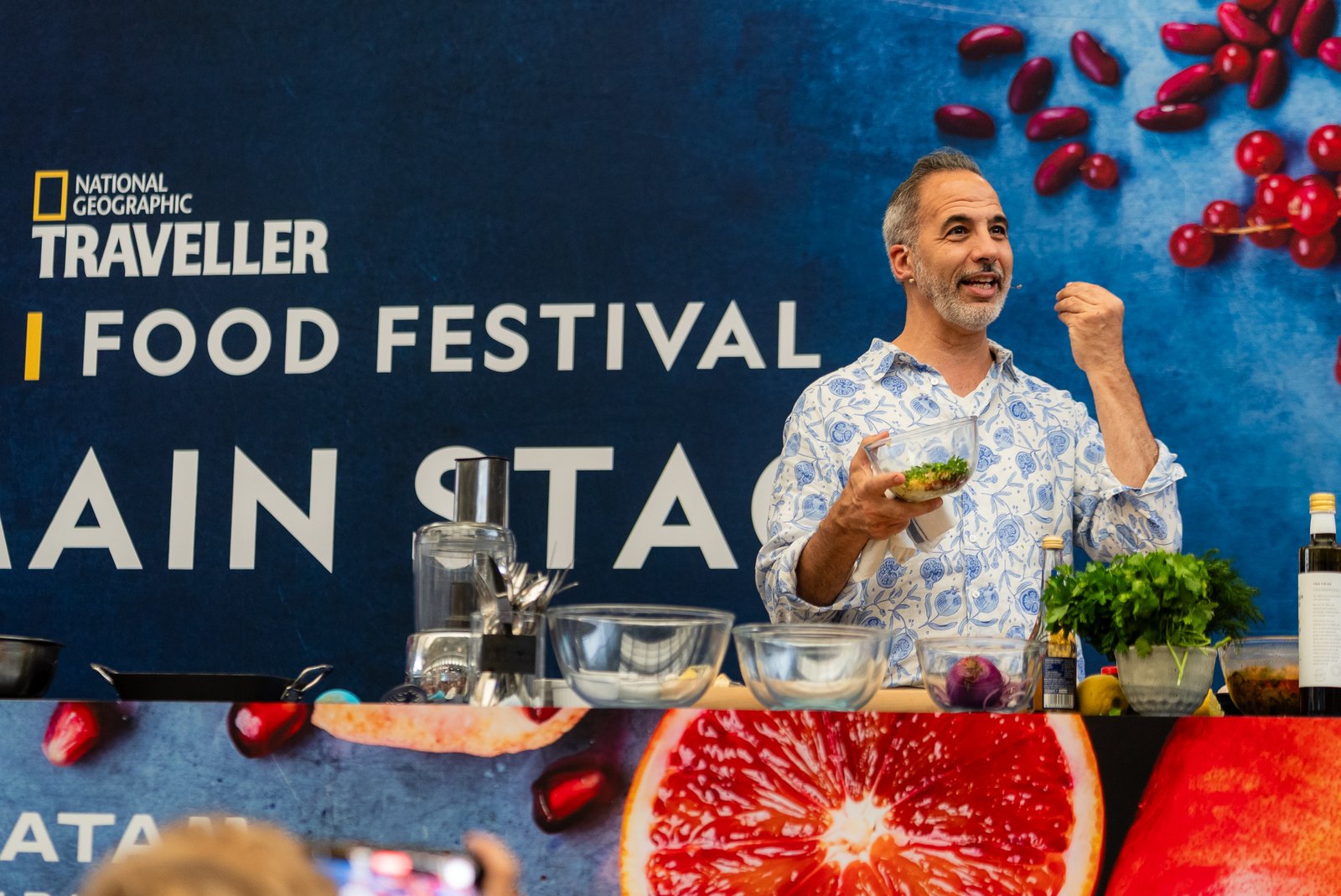Yotam Ottolenghi at the National Geograhic Traveller (UK) Food Festival 2025